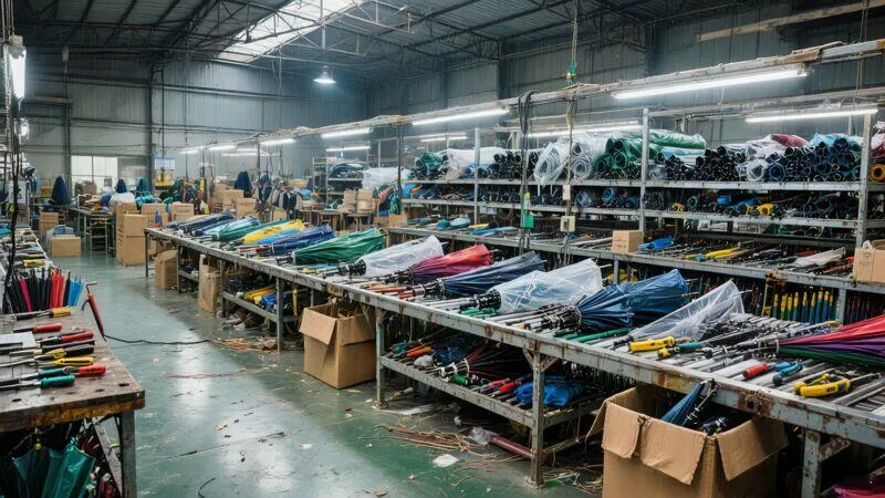 武汉雨具网工厂车间