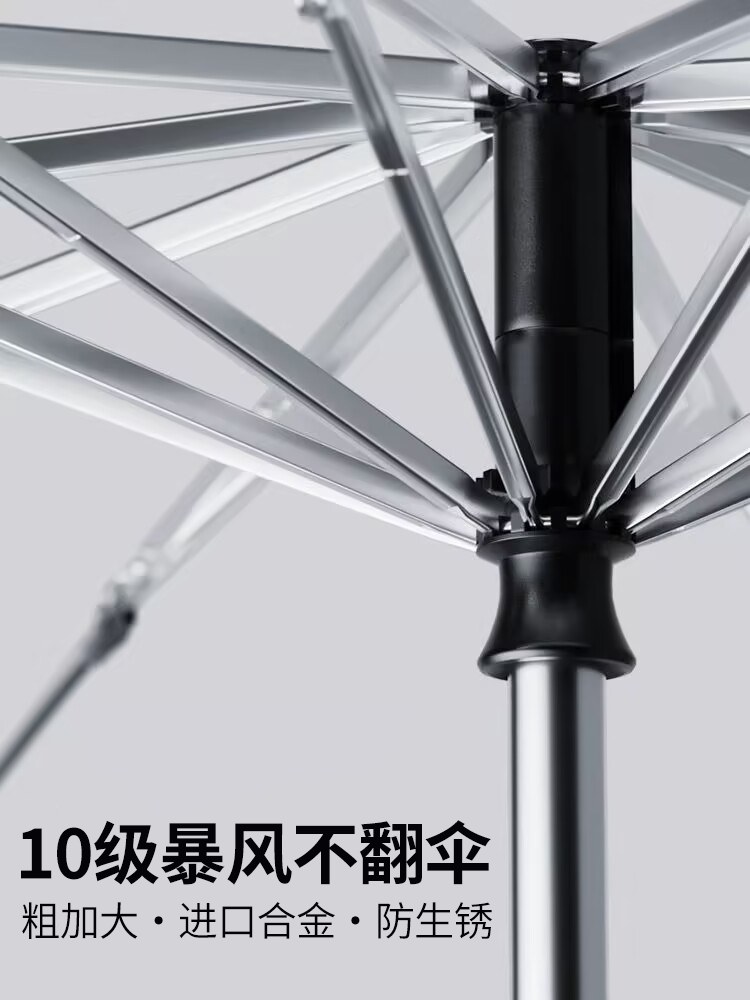 防风大暴雨伞遮太阳伞防晒加大加厚加固晴雨两用女特超大号男士款 - 详情图